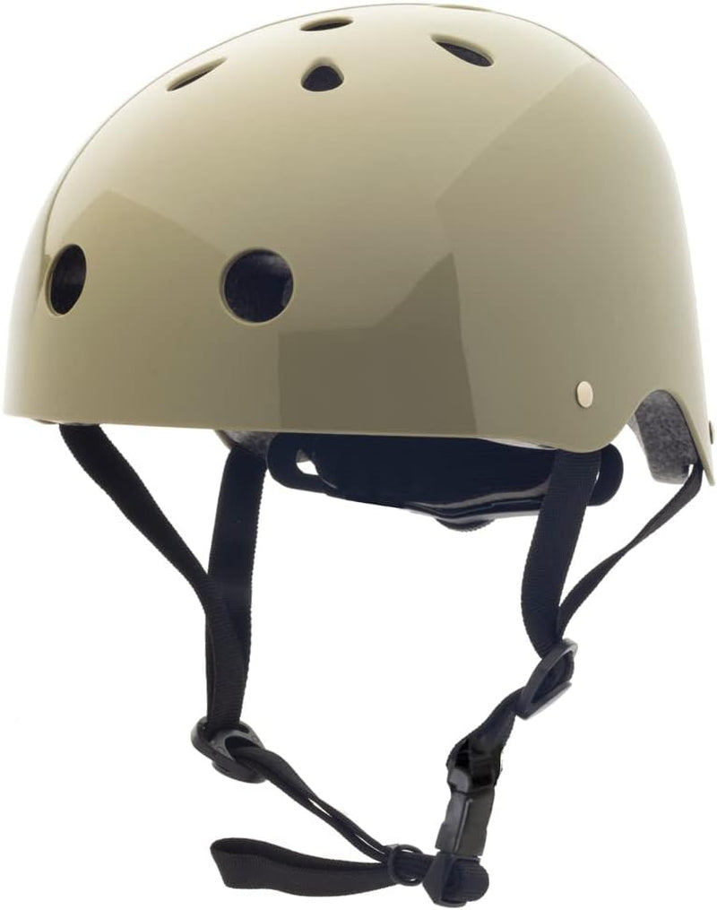 Coconuts Vintage Green Kids Helmet with Magnetic No-Pinch Closure Match to (Medium)