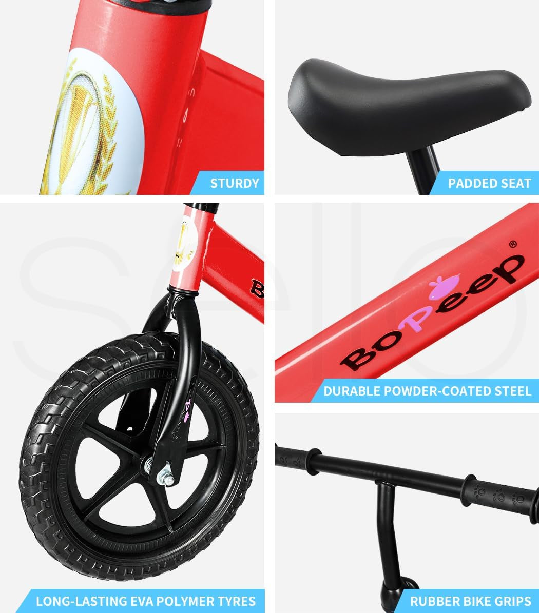 Balance bike red racer