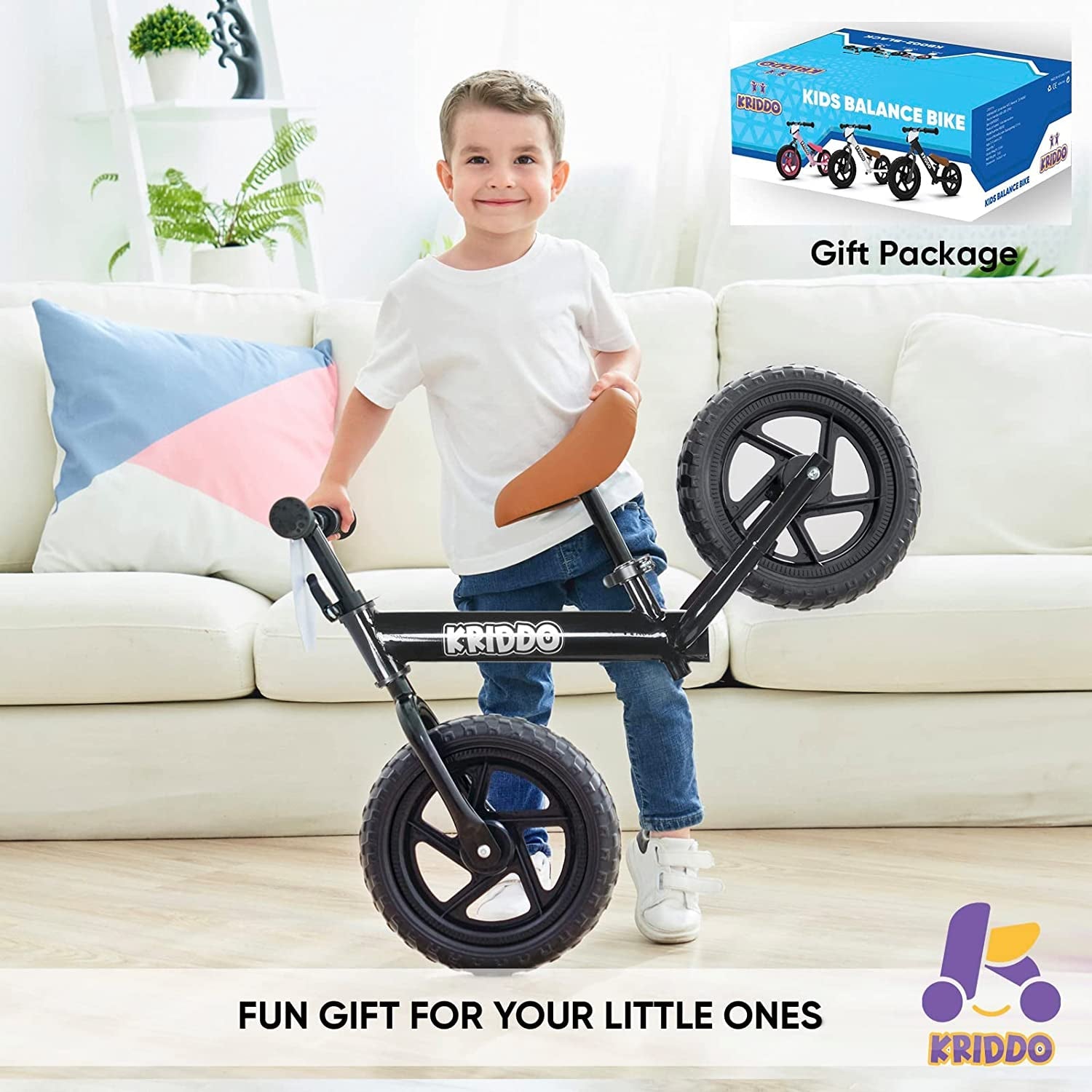 Toddler Balance Bike for Age 18 Months to 5 Years Old