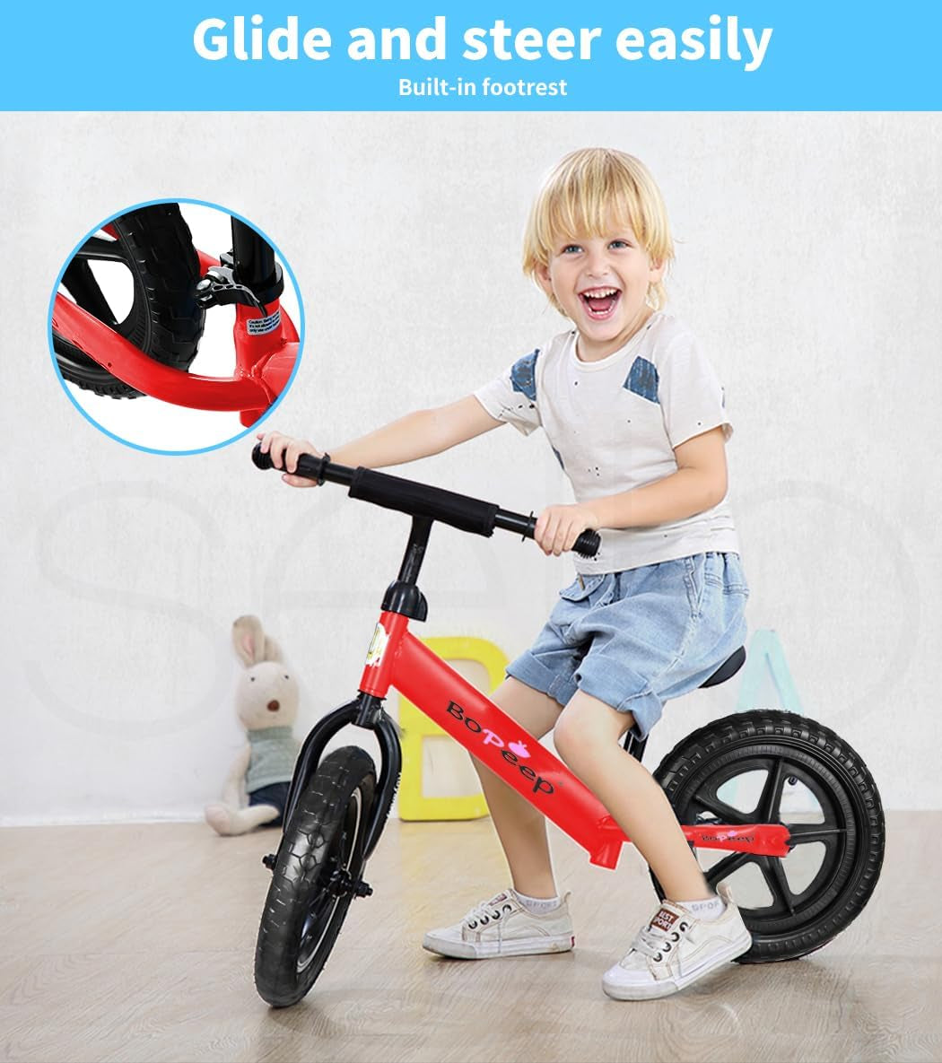 Balance bike red racer