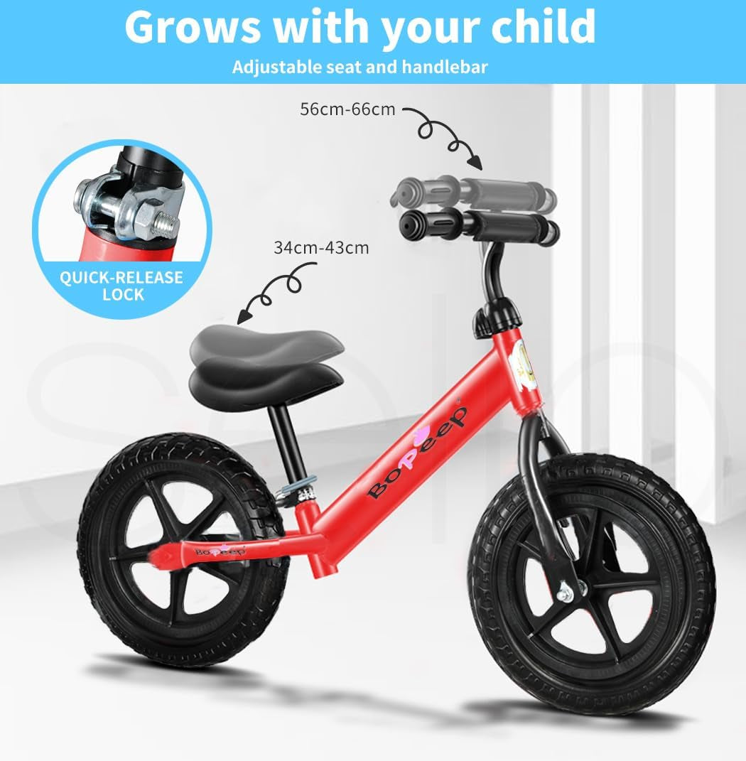 Balance bike red racer