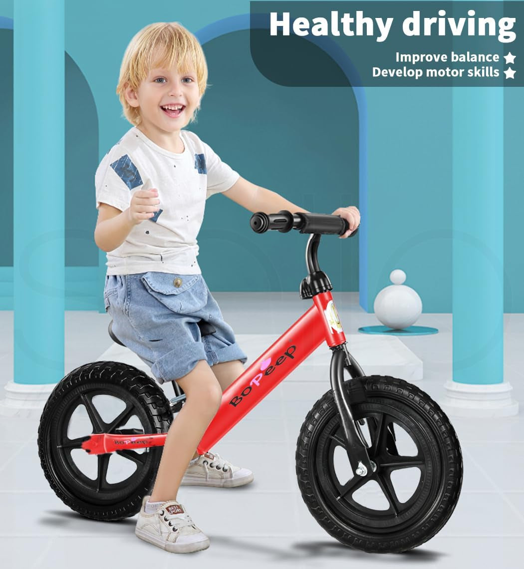 Balance bike red racer