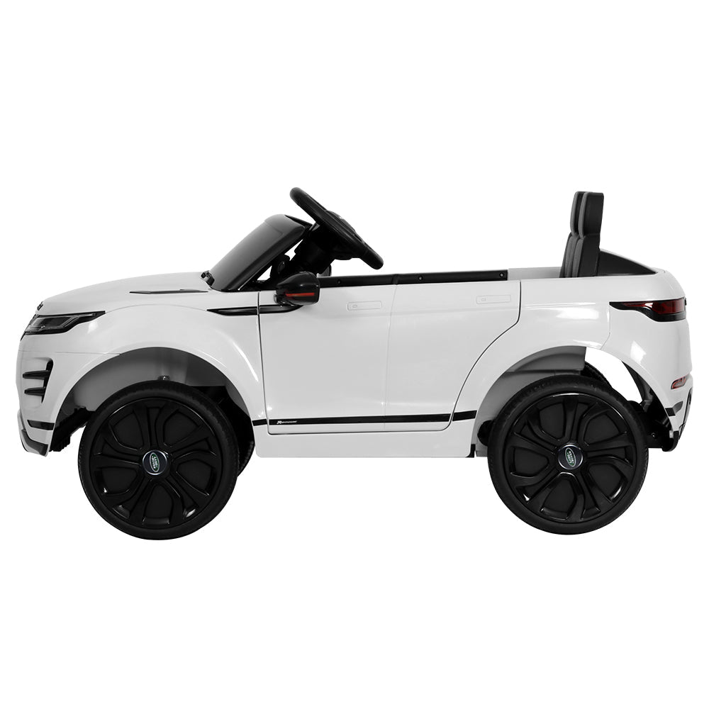 Kids Ride on Car Licensed Land Rover 12V Electric Car Toys Battery Remote - White