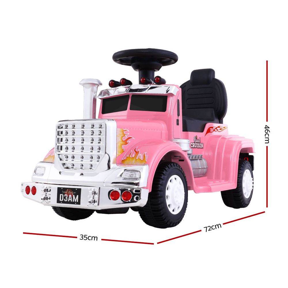 Ride On Cars Kids Electric Toys Car Battery Truck Childrens Motorbike Toy - Pink