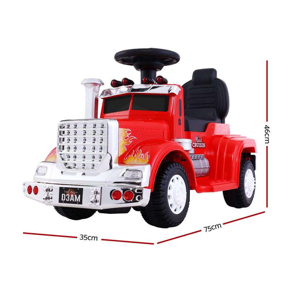 Ride On Cars Kids Electric Toys Car Battery Truck Childrens Motorbike Toy - Red