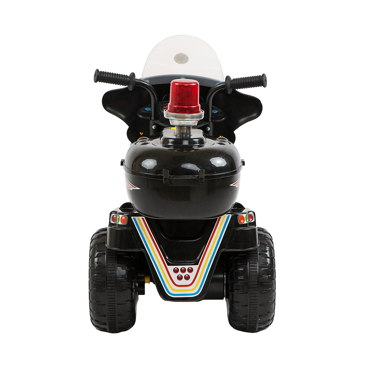 Electric Ride-on Motorcycle Rechargeable - Black