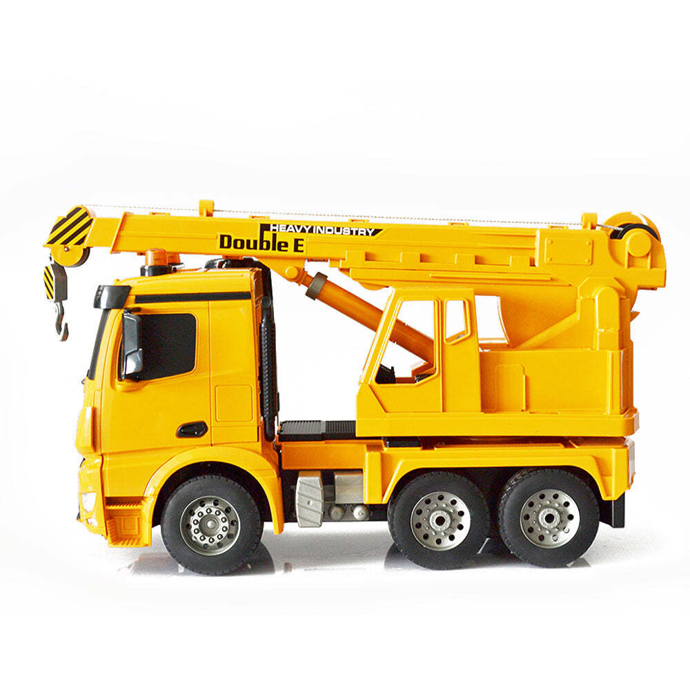 Remote Control Mercedes-Benz Crane Model Toy Truck - Yellow