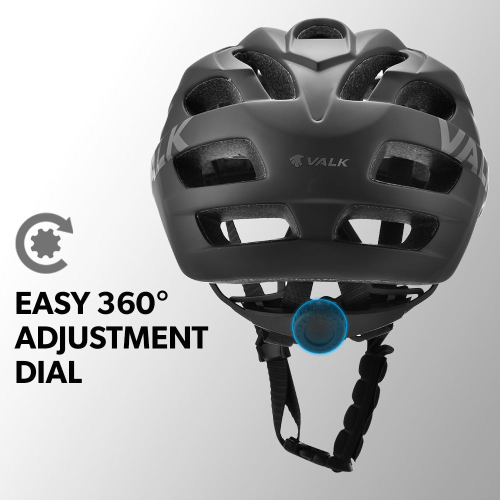 VALK Mountain Bike Helmet Large 58-61cm Bicycle MTB Cycling Safety Accessories