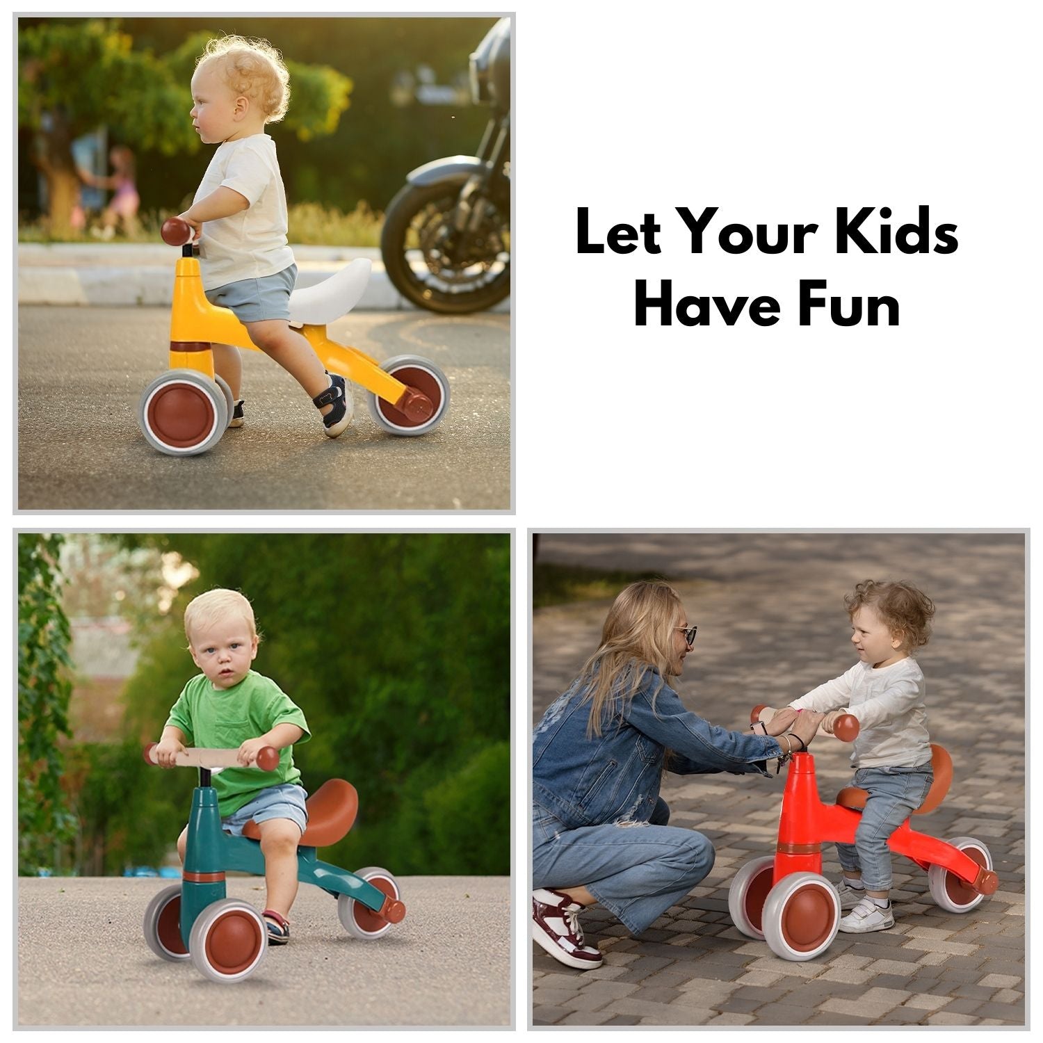 3 Wheels Baby Balance Bike