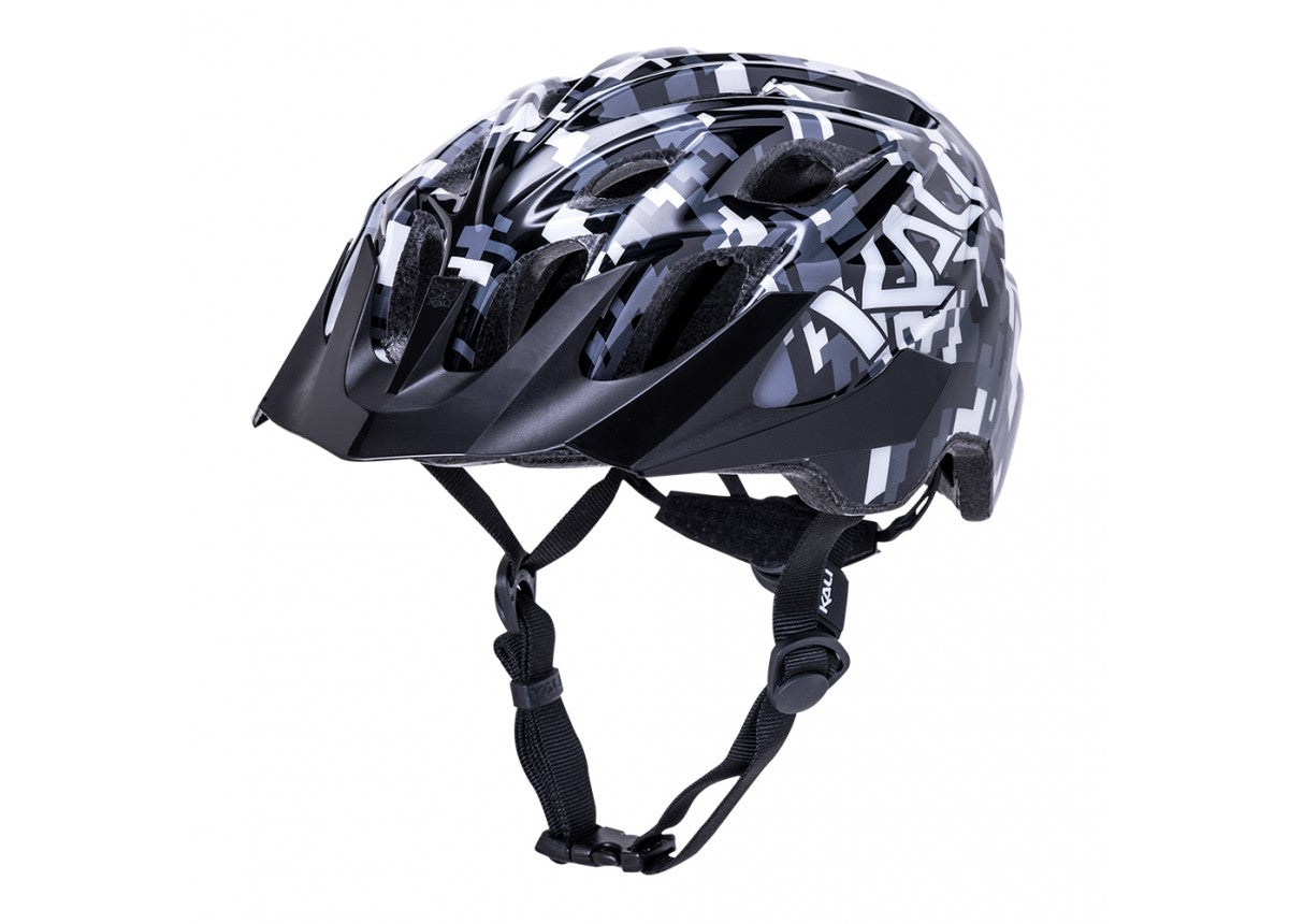 Chakra Youth Helmet Pixel Boys Black (52-57cm)