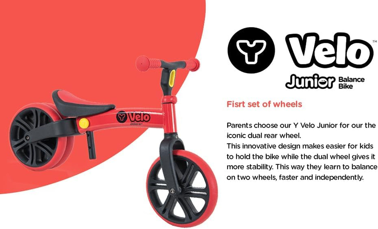 Balance bike with 2 rear wheels best sale