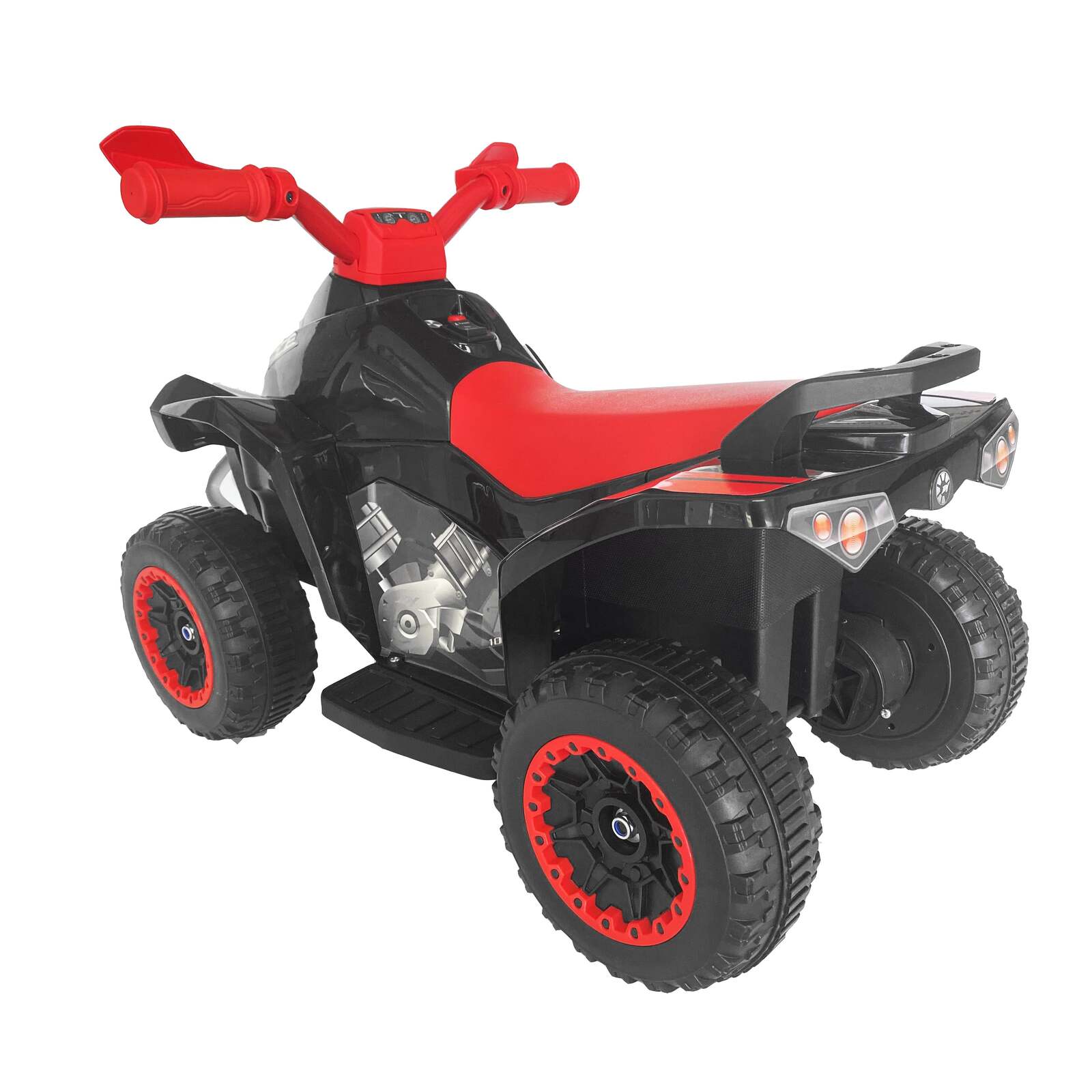 Quad Ride-on Electronic 4 Wheel ATV - Black